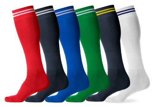 Football socks (pair) - in 6 colors