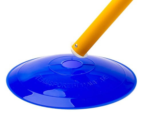 Kit Futebol Americano Com 14 Cintos E 12 Cones - Azul E Laranja