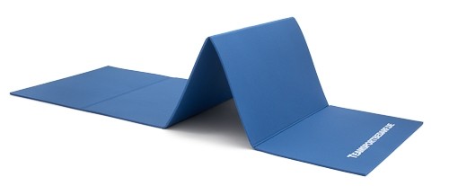 Set di 10 tappetino per ginnastica (190 x 60 x 0,8 cm.) impiego all'aperto  - pieghevole