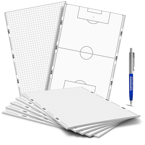 Pizarra Blanca UNDO NOTEBOOK A4 Go Draw Futbol - Abacus Online