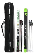 SnowSport Prestige Double Skitas, voor 2 paar ski's en skistokken, zeer