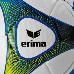 Pallone Da Allenamento ERIMA Hybrid Training - Tecnologia Ibrida Incollata E Cucita, Valvola ABS, Per Erba Sintetica E Naturale - copertina