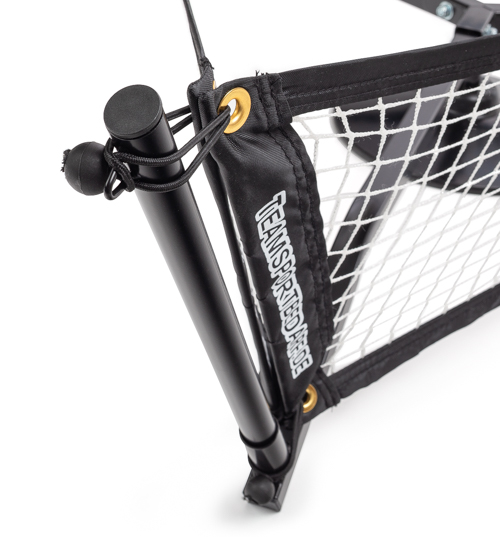 Voetbal Rebounder 100x100 Cm - Verstelbaar Rebound Net Met 5 Hoeken Voor Training