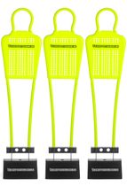Dummy d&amp;#039;entraînement aux coups francs (enfants) 120 cm - couleur : jaune fluo
