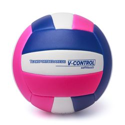Volleyball V-CONTROL (white-blue-pink) size