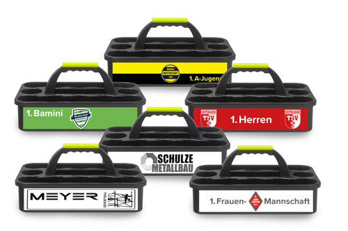 Customised print – for bottle holder (12 drinking bottles)