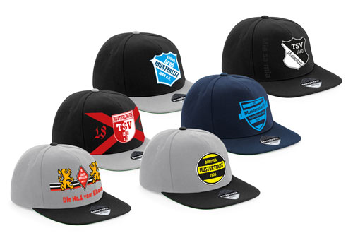 Snapback cap – customisable – one size (4 colours)