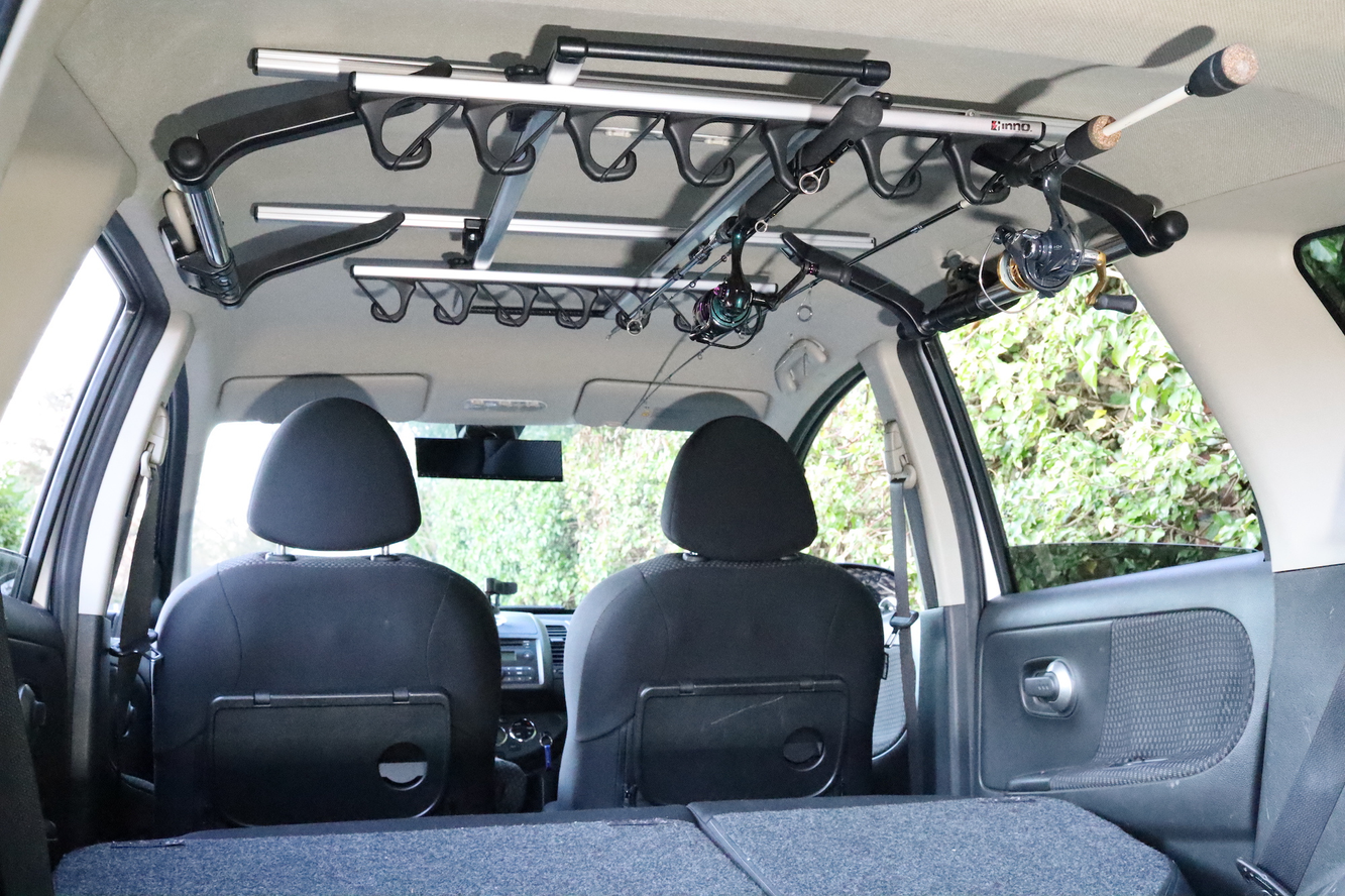 Rutenhalter J Hook 7 fürs Auto (IF14), ROD HOLDER J HOOK 7, inno, Carmate Rutenhalter J Hook 7 fürs Auto (IF14), ROD HOLDER J HOOK 7, inno, Carmate