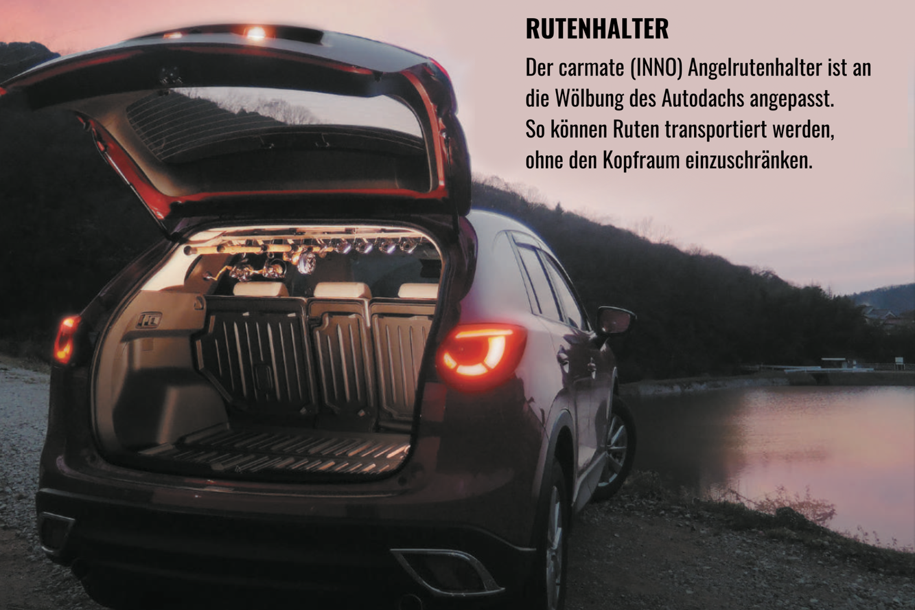 Rutenhalter J Hook 7 fürs Auto (IF14), ROD HOLDER J HOOK 7, inno, Carmate Rutenhalter J Hook 7 fürs Auto (IF14), ROD HOLDER J HOOK 7, inno, Carmate