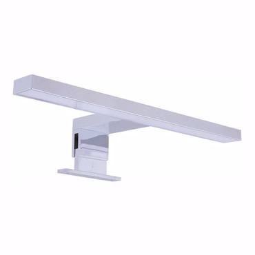 Brollux LED Aluminium Spiegelleuchte Badleuchte IP44 230V - 4,5W 220lm 305mm - Kalt Weiß (ca. 6000K)