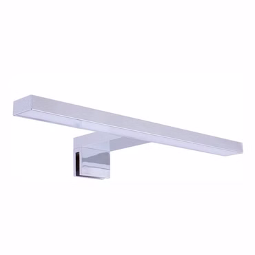 Brollux LED Aluminium Spiegelleuchte Aufsatzleuchte IP44 Badleuchte 230V - 4,5W 220lm - Warmweiß (3200 K)