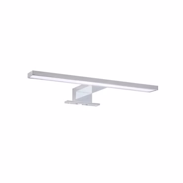 Brollux LED Aluminium Schrankleuchte Badleuchte IP44 230V - 4,5W 220lm 305mm - Warm Weiß (ca. 3200K)