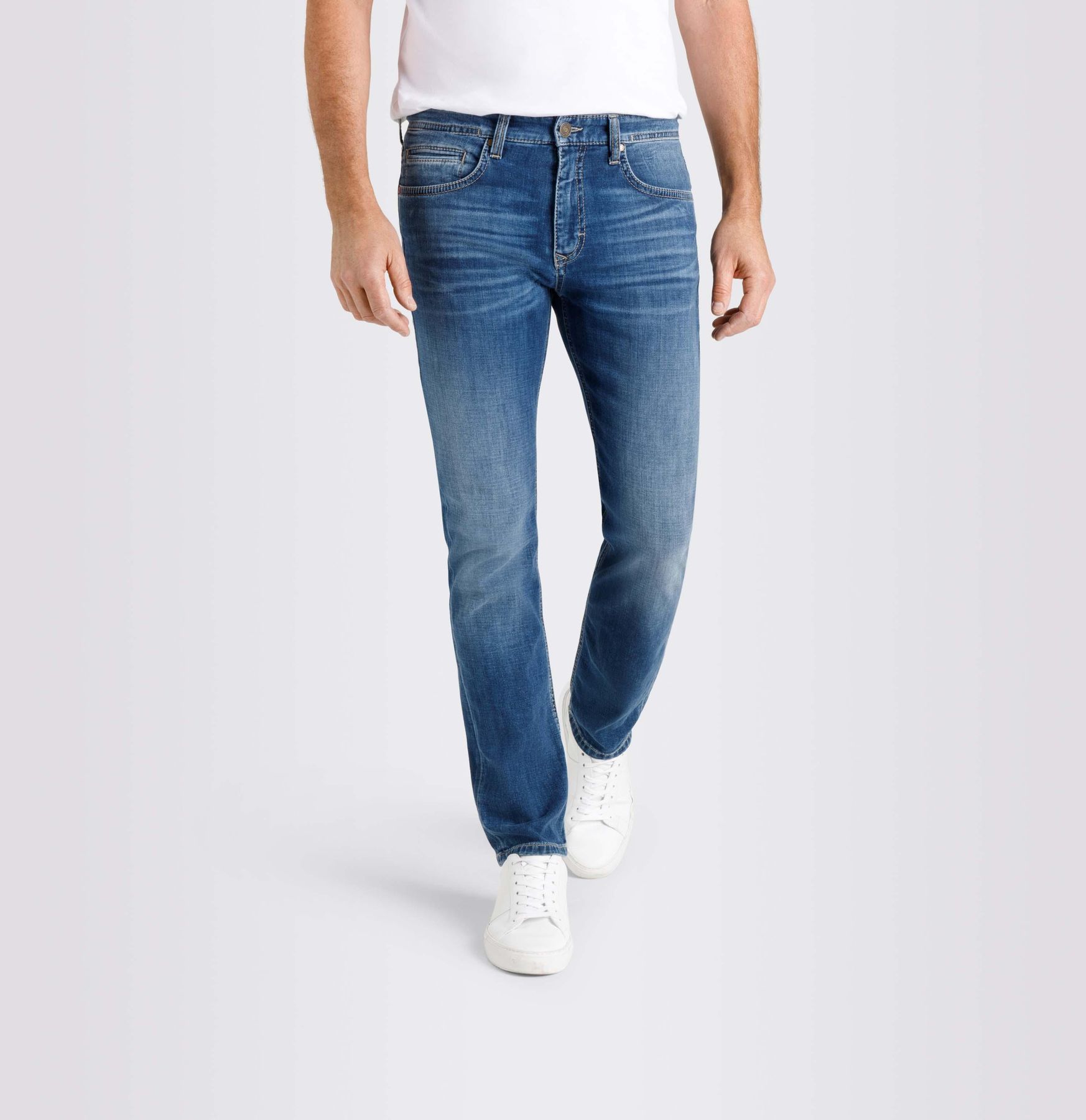 Mac - Herren 5-Pocket Jeans, | Alpha - - MichaelaX-Fashion-Trade Arne 0500-00-0970L Denim