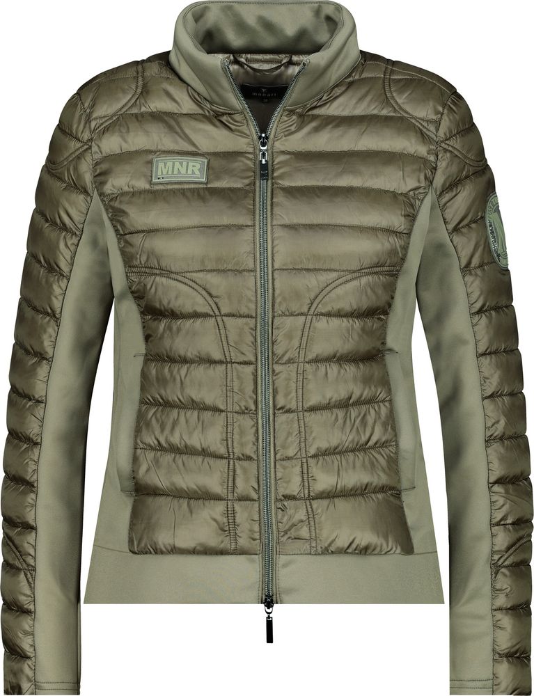 Monari - Damen glänzende Steppjacke mit Neopren (808048  