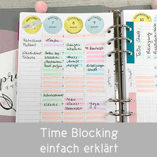 Time Blocking einfach erklärt