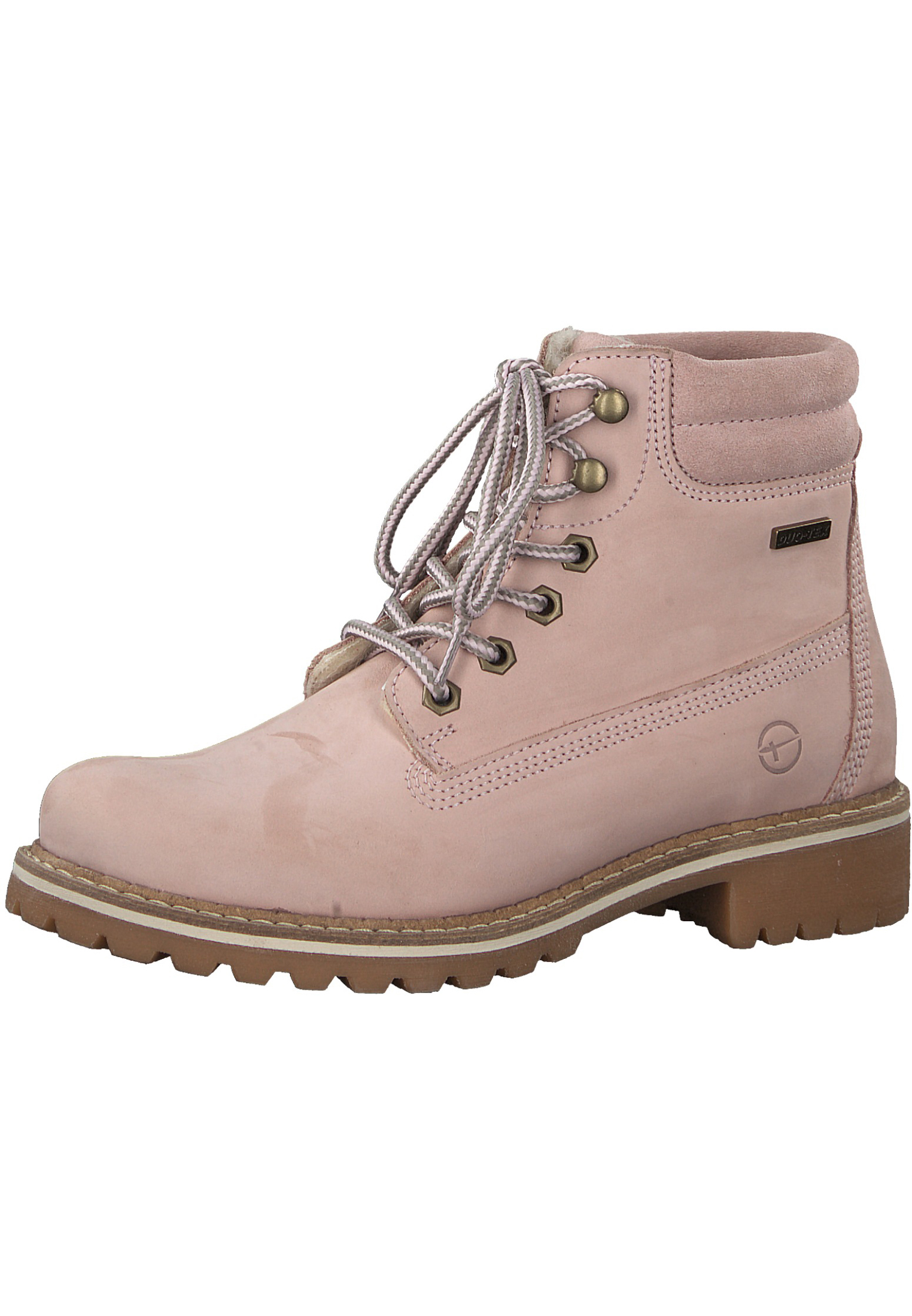 Tamaris 1 26244 21 644 Damen Light Pink Rosa Schnürstiefelette Lace Up Boots mit Warmfutter Tamaris 1 26244 21 644 Damen Light Pink Rosa Schnürstiefelette Lace Up Boots mit Warmfutter