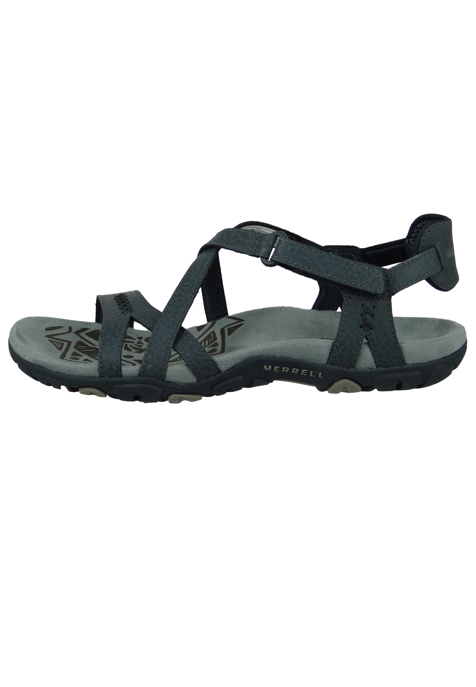 Merrell Sandspur Rose Leather J98772 Damen Slate Blau Merrell »J98772« Sandale, Farbe: Slate (Blau)Modell