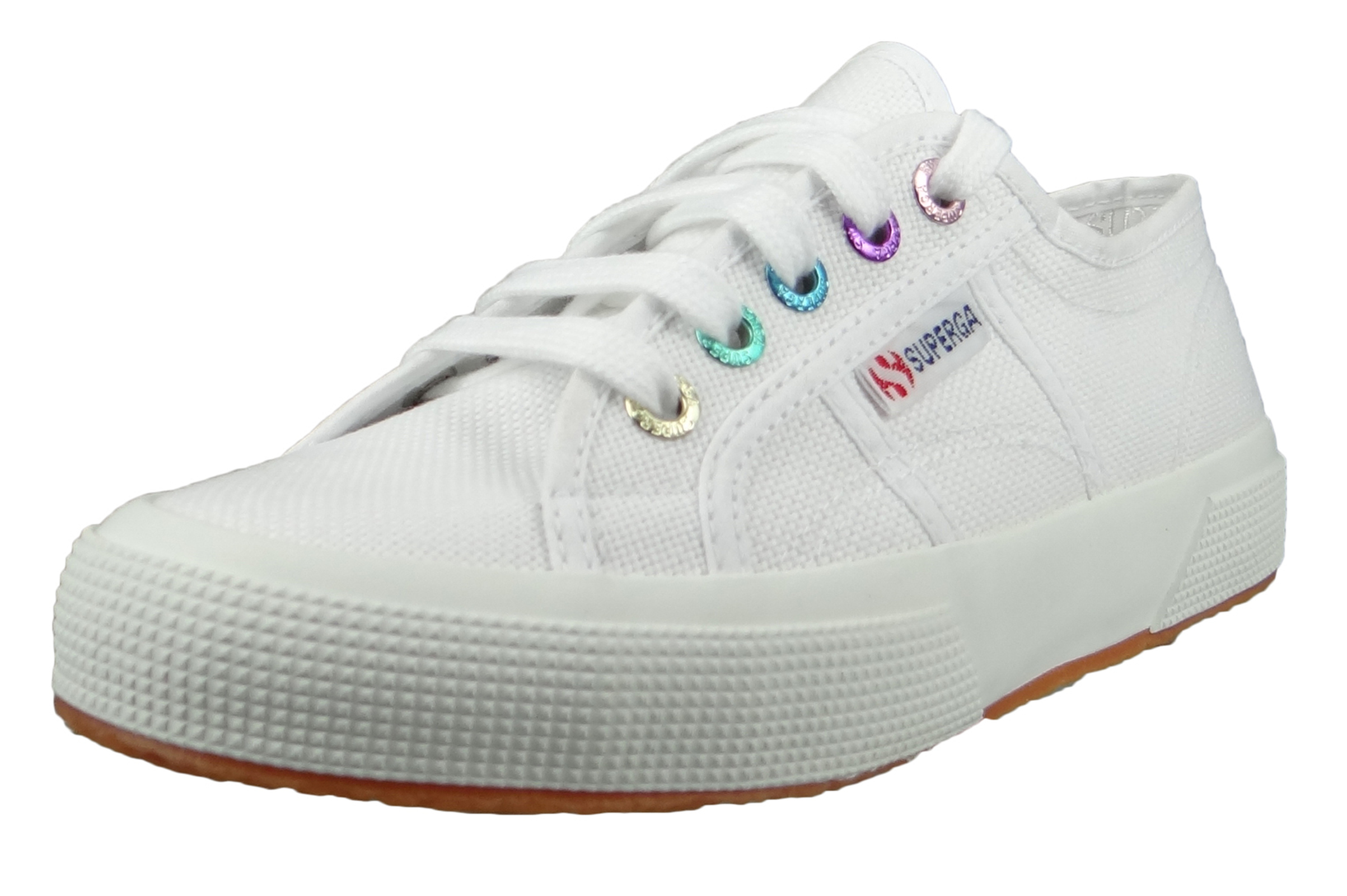 superga white multicolor