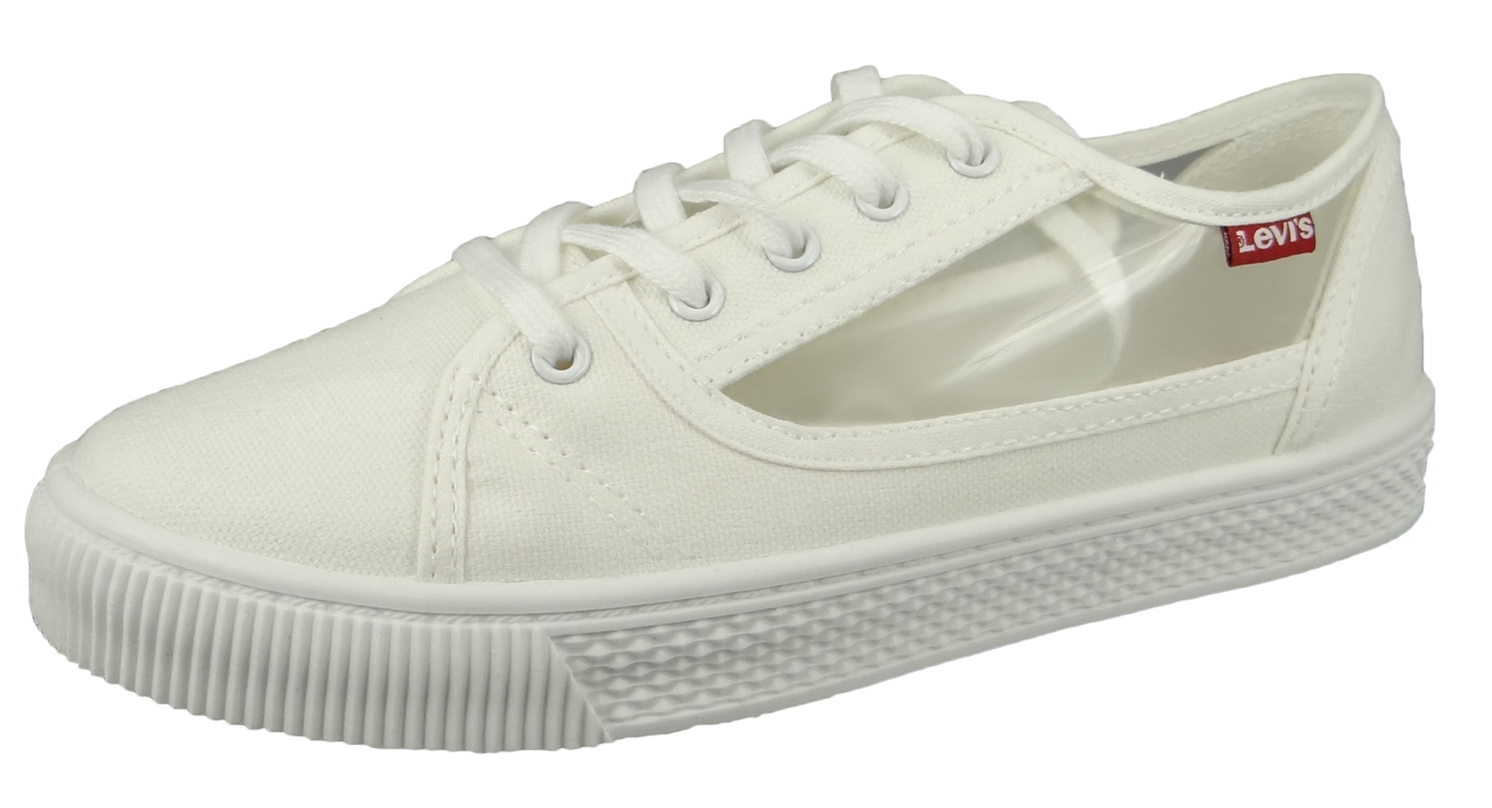 Levi´s Damen Low Sneaker Malibu S Transparent Lace Up 231567-650 