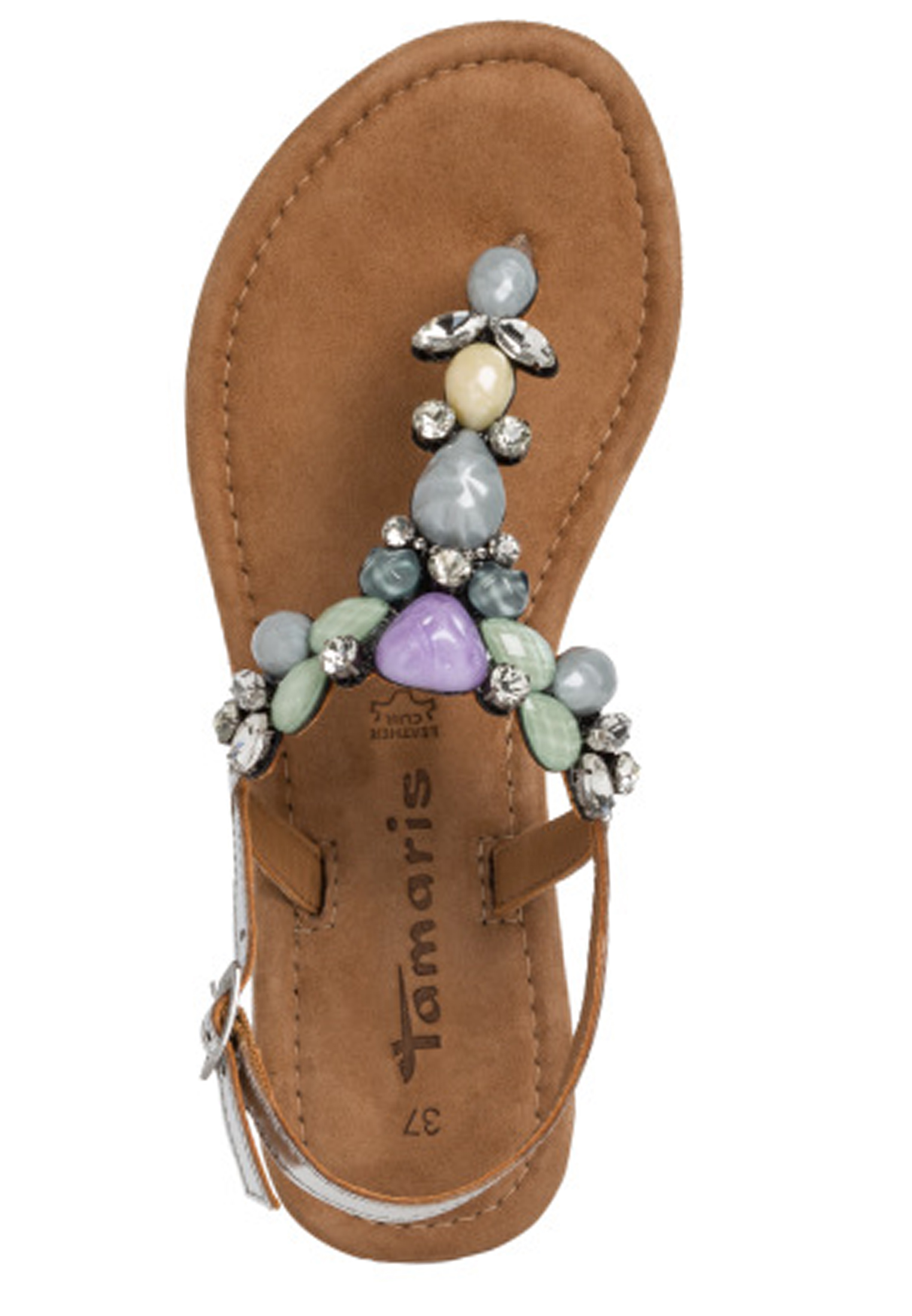 Zehentrenner sandale blau Clearance