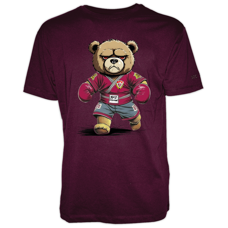 T-Shirt Angry Bär Boxen weinrot T-Shirt Angry Bär Boxen weinrot