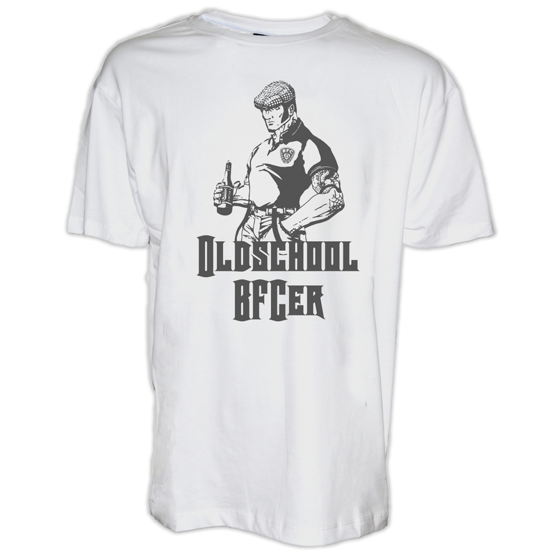 T-Shirt Oldschool weiß