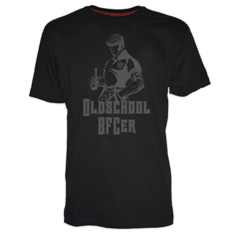 T-Shirt Oldschool schwarz