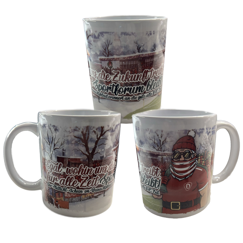 Tasse Sportforum bleibt / Weihnachts-Edition Tasse Sportforum bleibt / Weihnachts-Edition