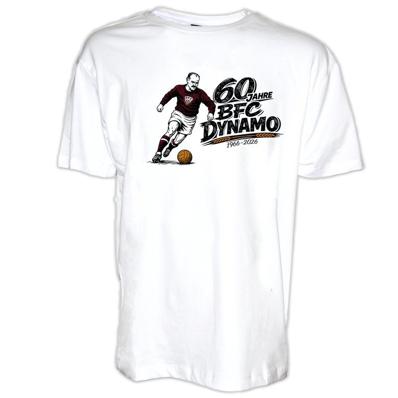 T-Shirt 60 Jahre weiß