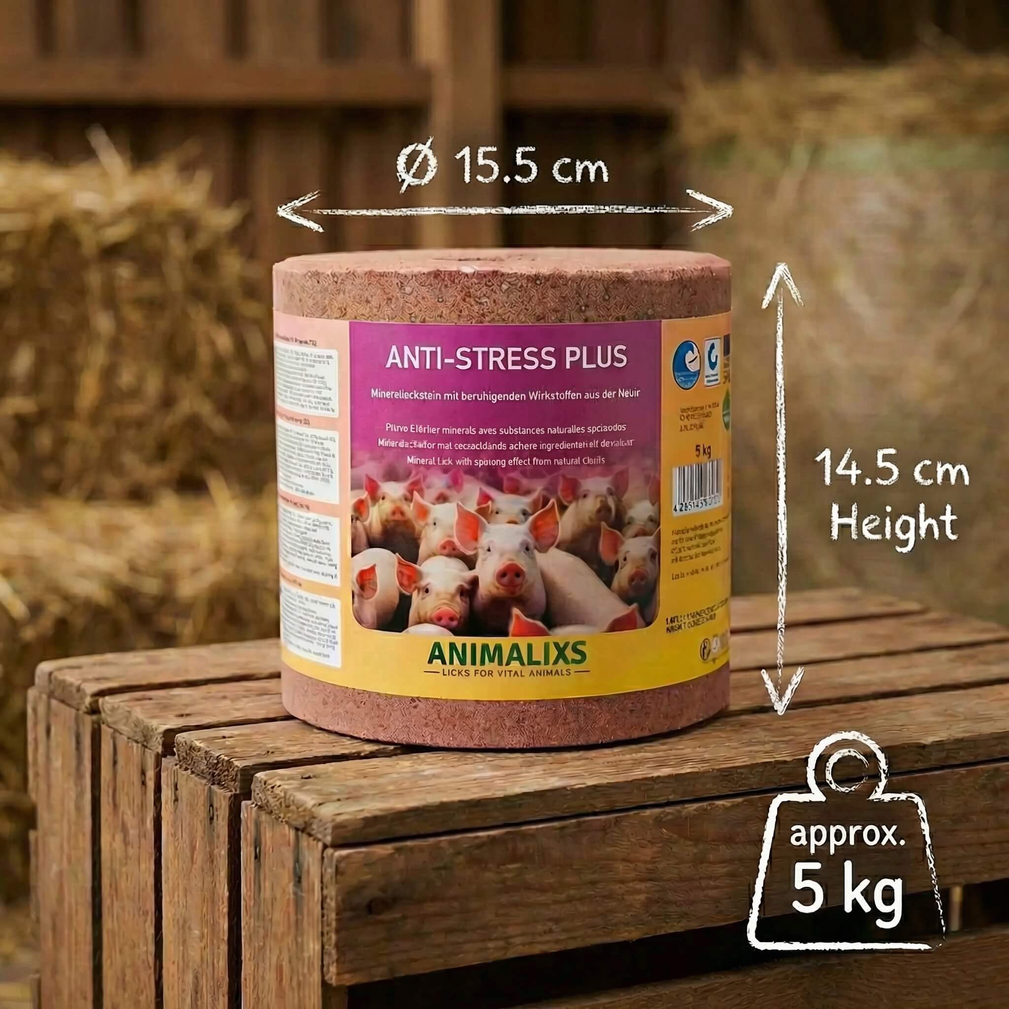 Anti-Stress Plus Lick Block for Pigs