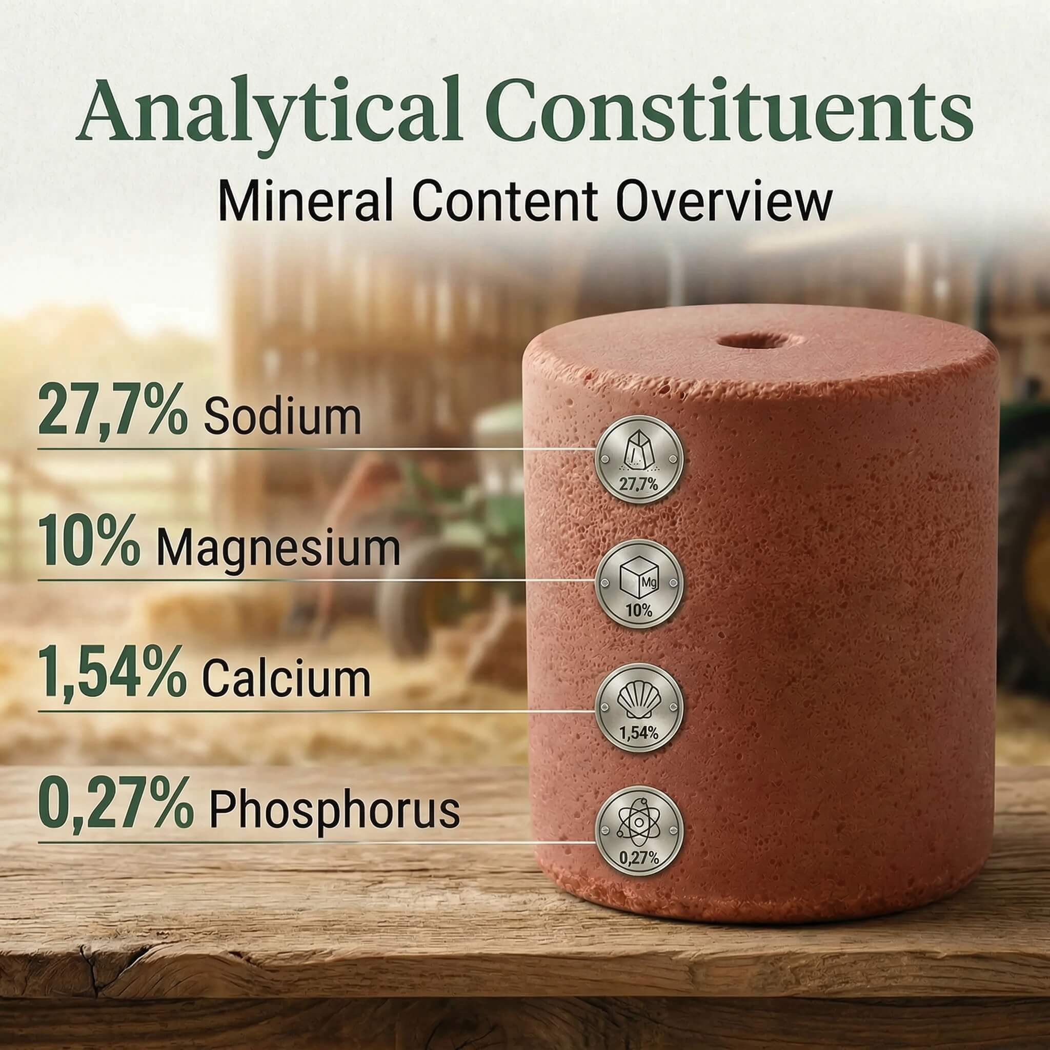 Anti-Stress Plus Lick Block for Pigs