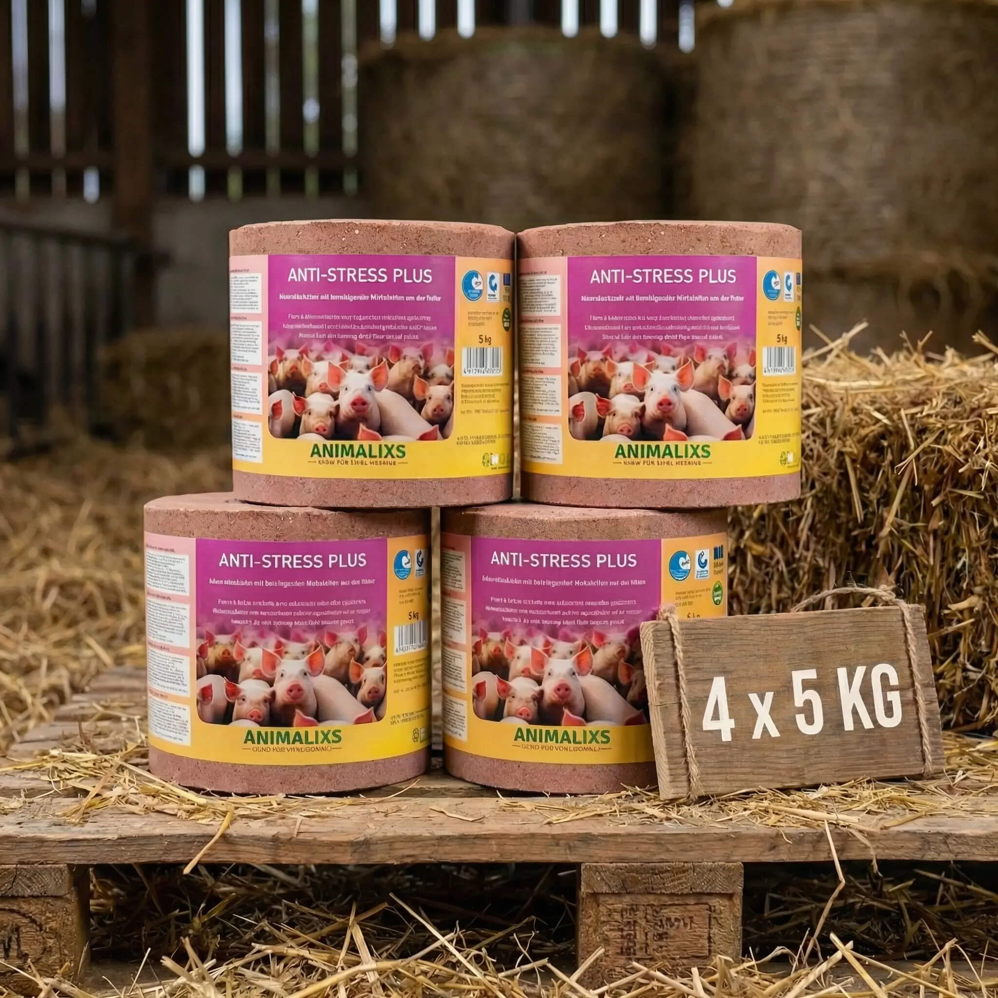 Anti-Stress Plus Lick Block for Pigs