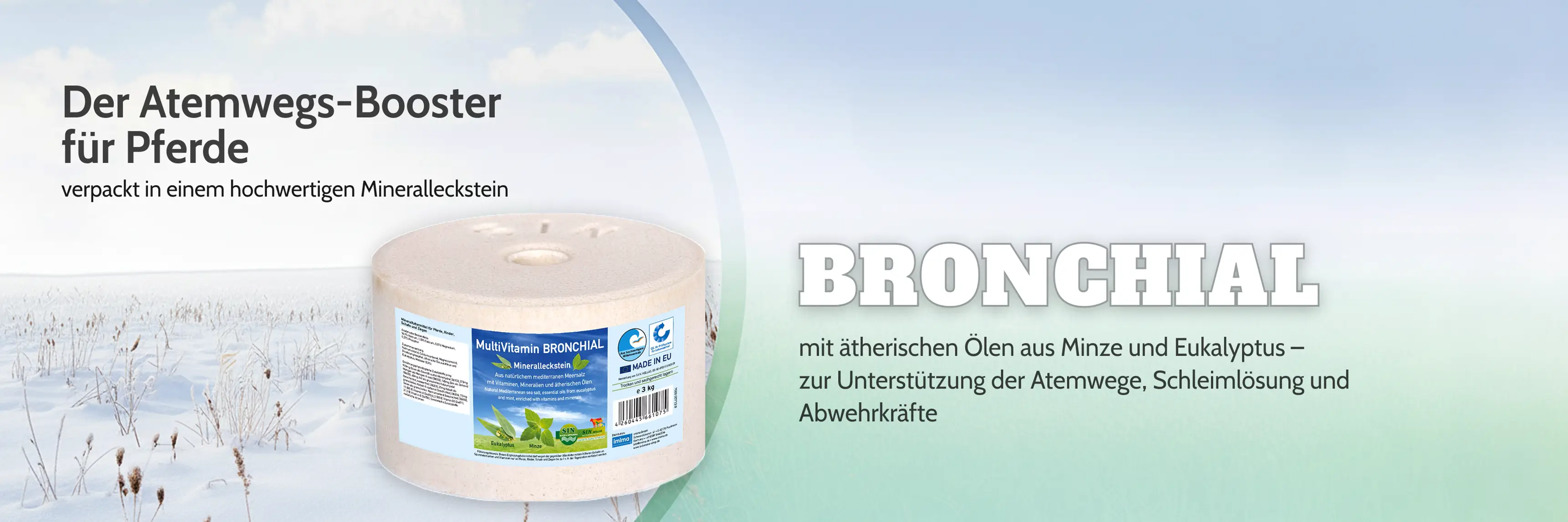     [Paket] MultiVitamin BRONCHIAL 4er Set, Mineralleckstein, 4x 3kg