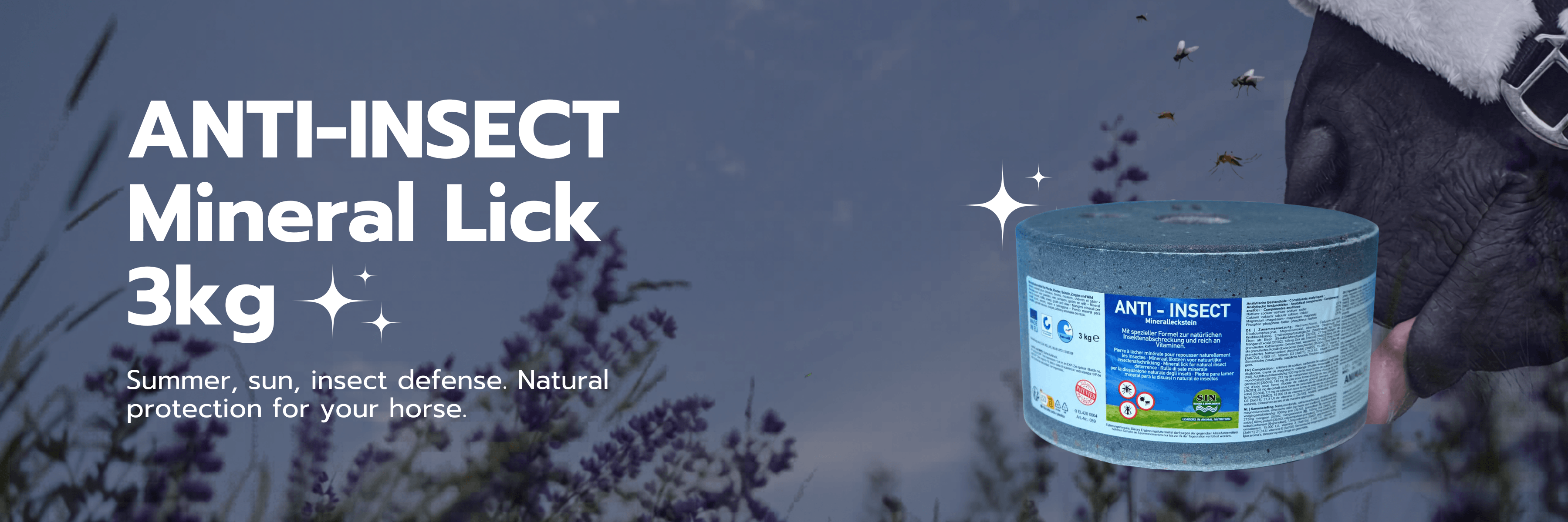 ANTI-INSECT Mineral Lick 3kg ANTI-INSECT Mineral Lick 3kg