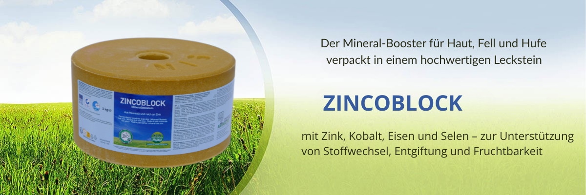     ZINCOBLOCK Mineralleckstein, 3kg