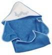 Käthe Kruse 55803 - Babybadetuch Raupe hellblau Käthe Kruse 55803 - Babybadetuch Raupe hellblau