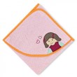 Sterntaler 16105 - Kapuzenbadetuch 80x80 cm Laura rose Sterntaler 16105 - Kapuzenbadetuch 80x80 cm Laura rose