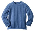 Disana 31102XX - Strick-Unipullover Wolle blau Disana 31102XX - Strick-Unipullover Wolle blau