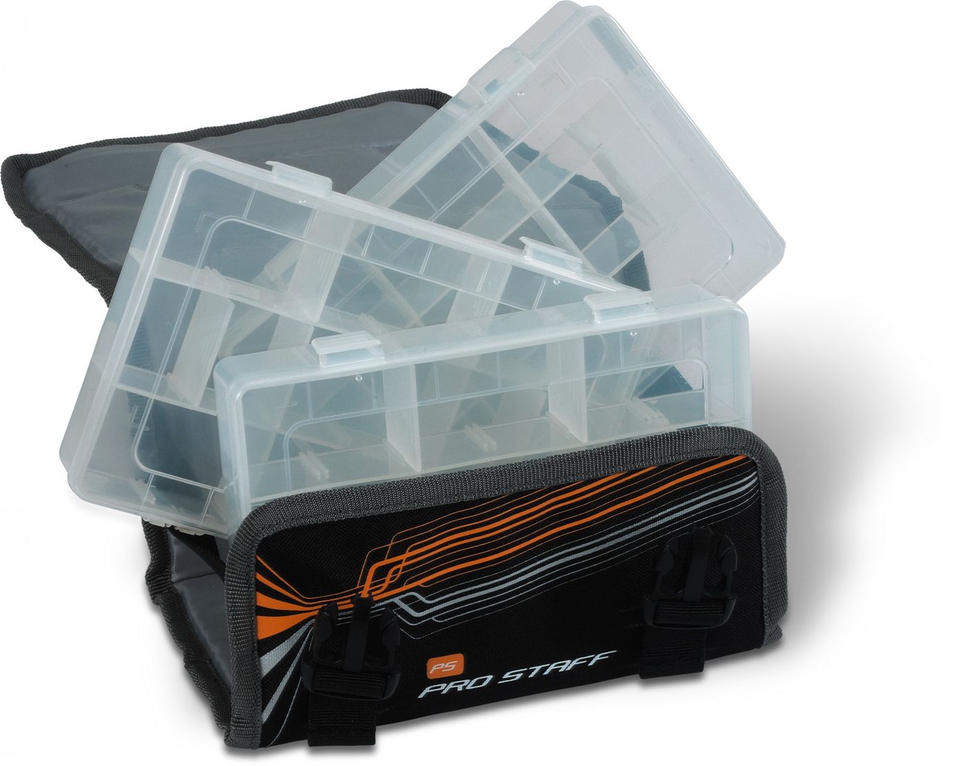Zebco Pro Staff Lure Keeper 22x13x14cm + 3 Angelboxen
