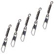 FTM Trout New Generation 3fach-Wirbel Mit Clip – 5 Dreifachwirbel, Größe 7 / Tragkraft 9 Kg, Verhindert Schnurdrall, Für Forellenangeln – Ideal Für Vorfächer FTM Trout New Generation 3fach-Wirbel Mit Clip – 5 Dreifachwirbel, Größe 7 / Tragkraft 9 Kg, Verhindert Schnurdrall, Für Forellenangeln – Ideal Für Vorfächer