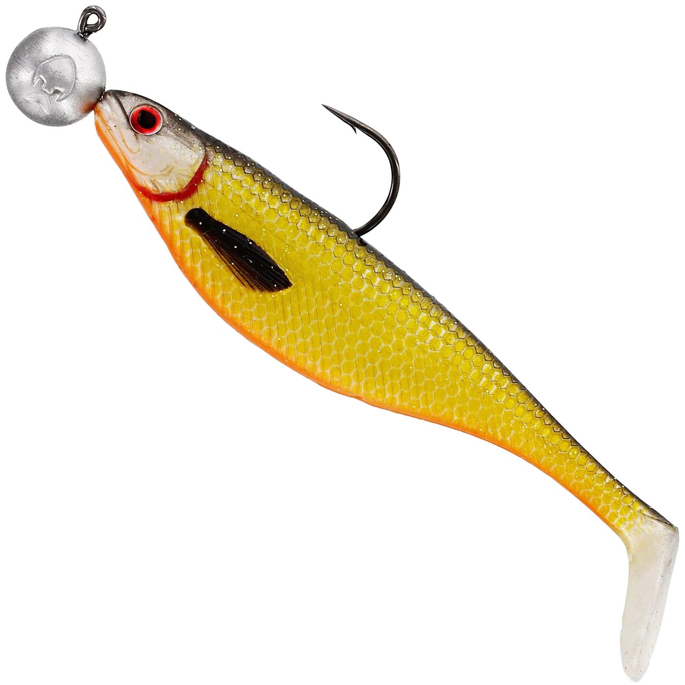 Westin Shadteez RNR 9cm 4 0 10g 4 Gummifische Jighaken Zanderk der 