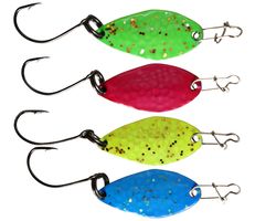 Trout Area S015 Spoons 3g UL 5er Forellenblinker Set Japanblinker Trout Area S015 Spoons 3g UL 5er Forellenblinker Set Japanblinker