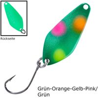 Paladin Trout Spoon IV Forellen Blinker Löffel, 1,9 G Farbe Schwarz-b