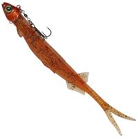 Quantum Smelt Shad 13 Cm-15 G Salt `n Pepper -Gummifisch 3er Set