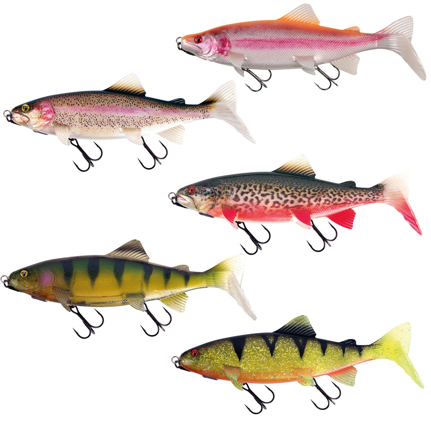 Fox Rage Replicant Trout 18cm 110g - Gummifisch Köder Für Hechtangeln