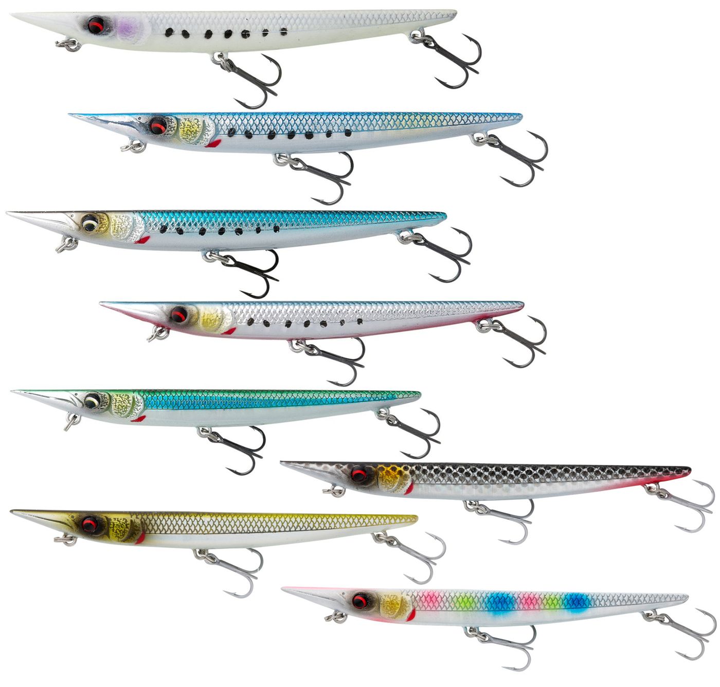 Savage Gear Needle Tracker 10cm 10g  Oberflchenkder Fr Wolfsbarsch &  Makrele  Neu Im Karton Savage Gear Kescher