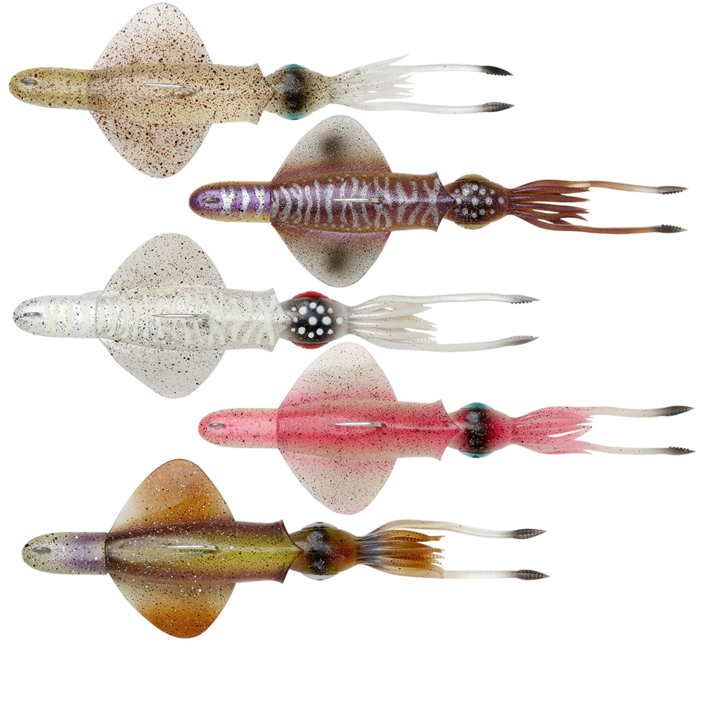 Savage Gear 3D Swim Squid 9.5cm 5g Collar Pink Glow