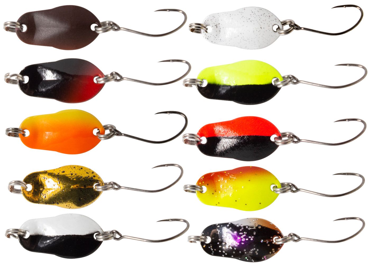 4x FTM Spoon Strike Forellenblinker 2,1g – Blinker Zum Spinnfischen Auf Forelle & Barsch