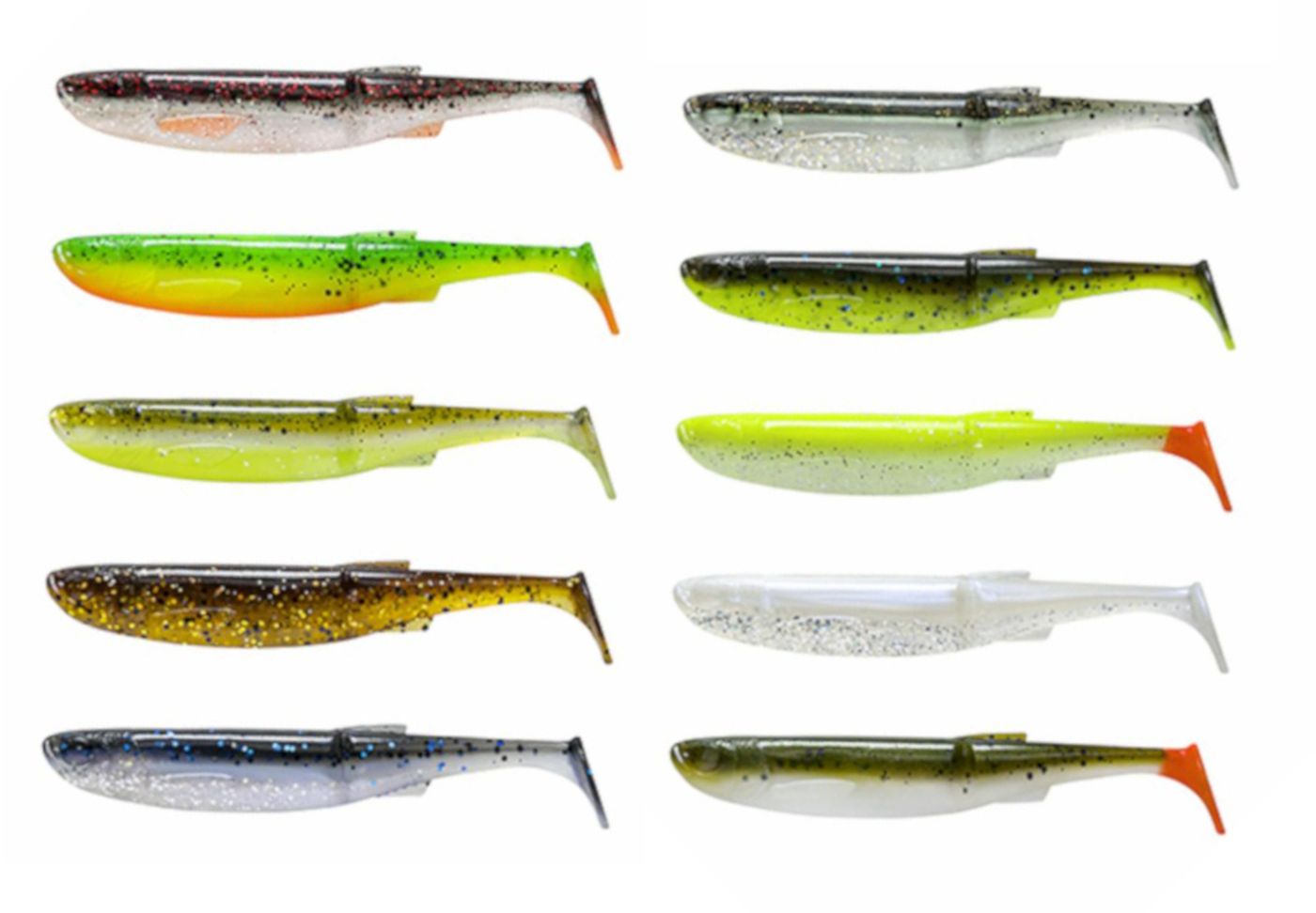 8 x Savage Gear Craft Crawler 10cm 3.8g Gummiköder Gummifisch FARBEN