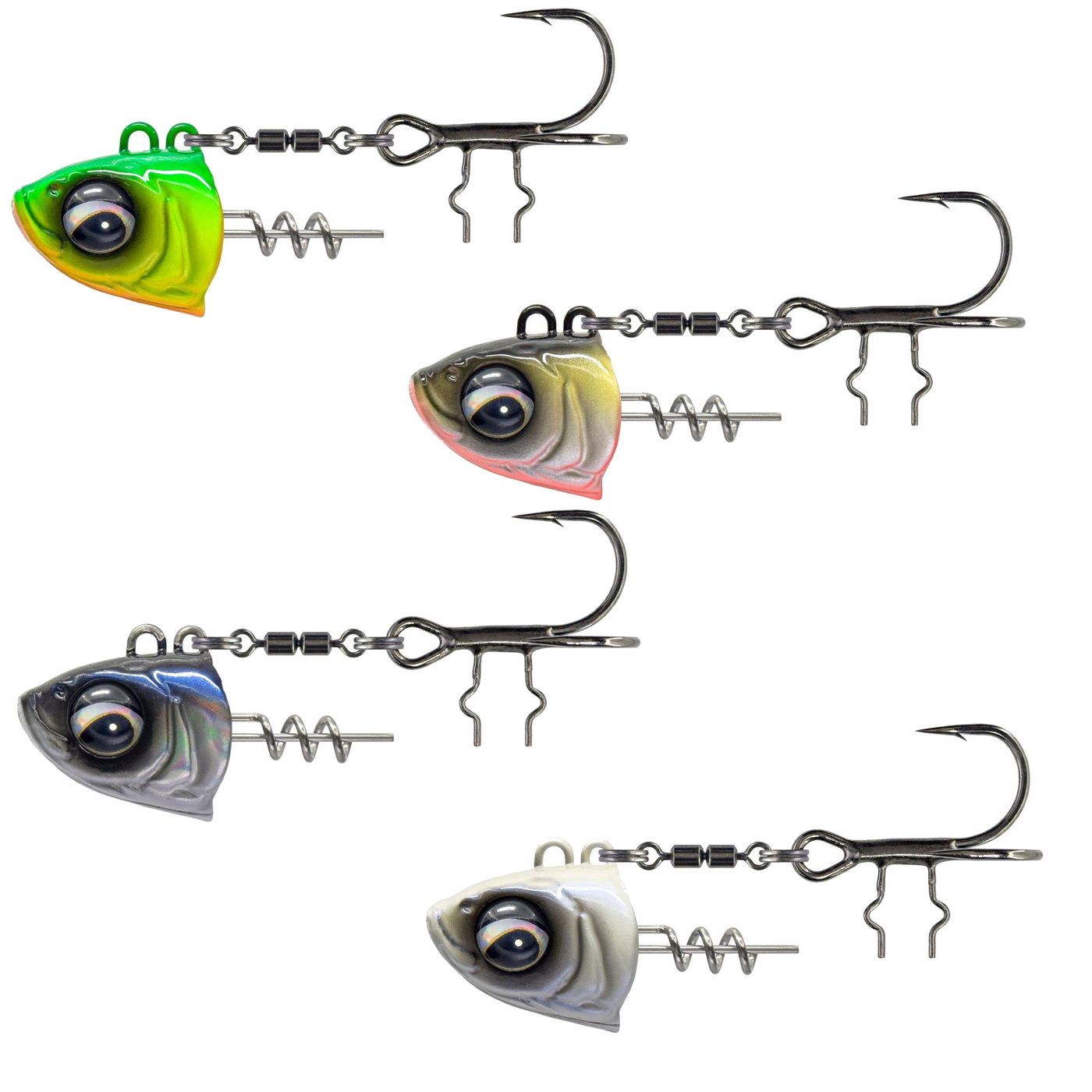 Teste Jig Savage Gear Cork Screw Head – Jighead Con Vite Sughero Per Esche Soft